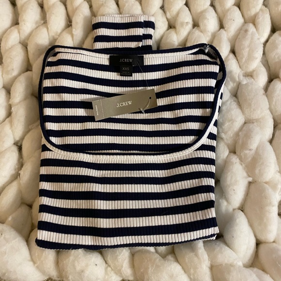 J.Crew scoop neck long sleeve ribbed top - Picture 6 of 9